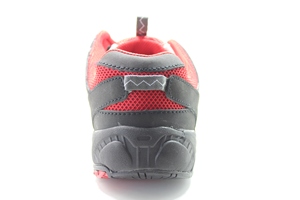Moda di alta qualità rosso pasticcio industriale scarpe di sicurezza traspiranti per gli uomini stivali da lavoro con punta in acciaio - Product Image 5