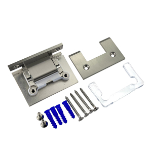 Proveedor de fábrica, estilos Crl, latón macizo, versión "H", bisagra de ducha, bisagra de pantalla giratoria para puerta de vidrio sin marco para baño montada en la pared - Product Image 5