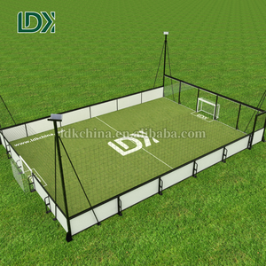 <span class=keywords><strong>Cage</strong></span> <span class=keywords><strong>de</strong></span> football mobile et portable pour l'entraînement avec clôture amovible, système <span class=keywords><strong>de</strong></span> terrain <span class=keywords><strong>de</strong></span> football pour les grands événements - Product Image 4