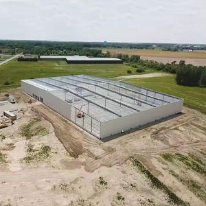 Bâtiment préfabriqué durable et bon marché de structure métallique de bureau pour la capacité portante et la sécurité maximales - Product Image 1