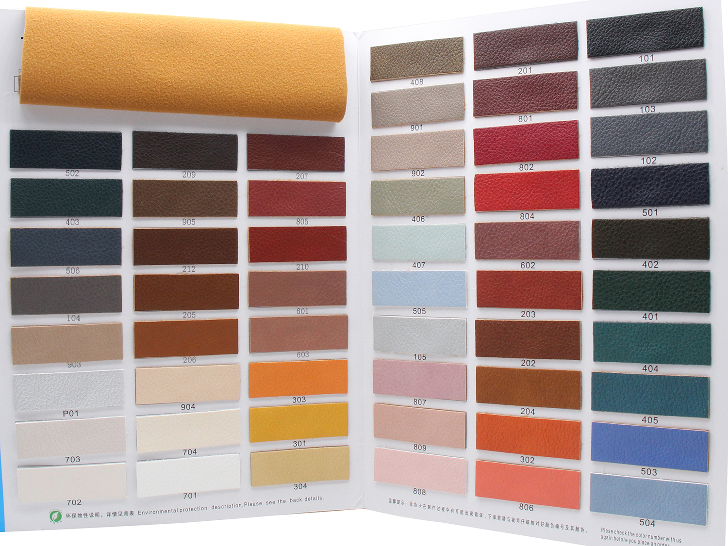 Customized-pebbled pu leather