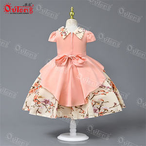 Vestidos Sharara de Verano para Niñas de 7 Años, Estilo Princesa, Sin Mangas, con Flores, para Eventos Formales, Marca Yoliyolei - Product Image 6