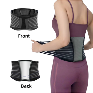 Cintura di Supporto Lombare Ergonomica Bionica a Doppia Fascia, Tessuto Traspirante per Allineamento Spinale e Sollievo dalla Fatica Muscolare - Product Image 1