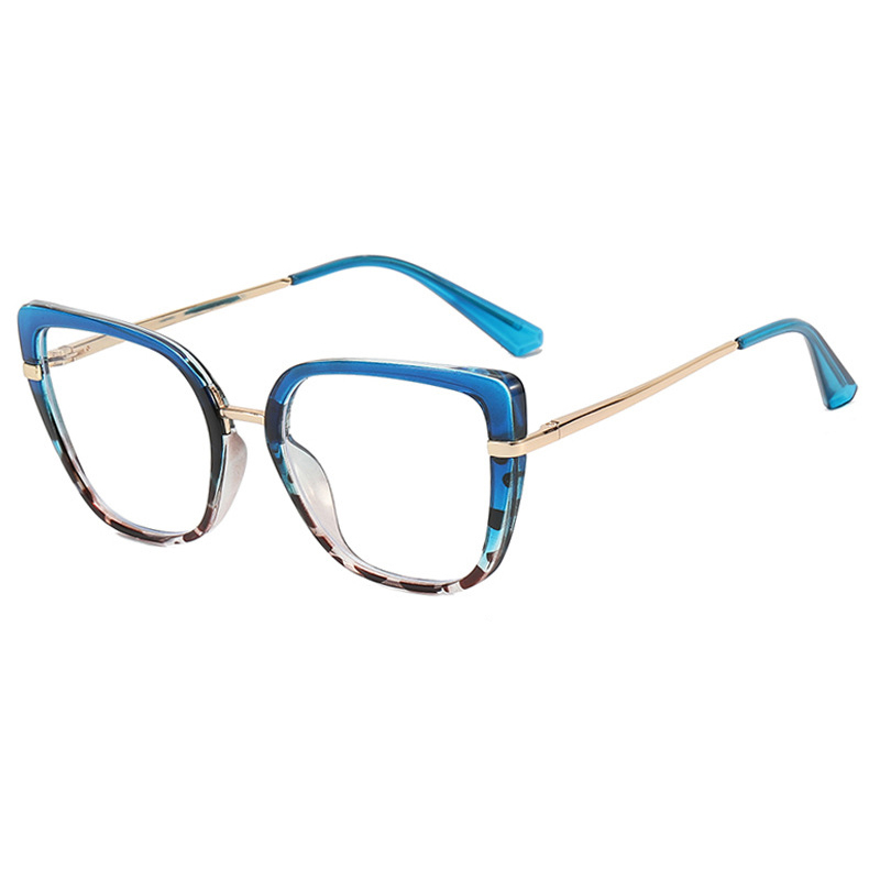 Lunettes Vintage CHIC Femme Anti-lumière Bleue - 10 Coloris, Sans Correction