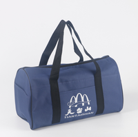 Sac de voyage en polyester RPET léger et personnalisé, à la mode, promotionnel, avec fermeture éclair