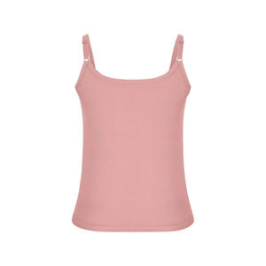 Camisola Ligera para Mujer, de Color Sólido, Informal, con Espalda de Malla Transpirable, para Verano, Estilo en Capas - Product Image 1