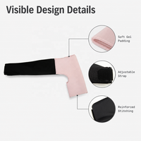 Gel ICE Enveloppe d'épaule réversible et réglable pour thérapie par le froid, avec poche à glace réutilisable, manchon de compression pour soulagement de la douleur de la coiffe des rotateurs