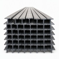 Poutre en T en acier au carbone laminé à chaud S235JR pour l'ingénierie et la construction