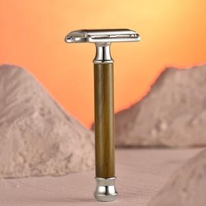 Kim Loại Thân Thiện Với Thợ Cắt Tóc Cạo Công Cụ Và Bằng Gỗ Dao Cạo Râu Với Dao Cạo Cạo - Product Image 3