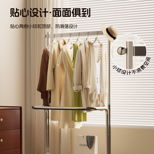 <b>Coat</b> <b>Rack</b> Floor <b>Standing</b> Portable Storage With Shelf For Bedroom Home Use - Product Image 3