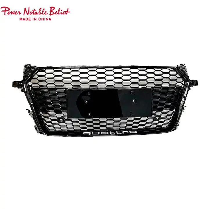 Grille nid d'abeille en ABS noir pour calandre et parechocs