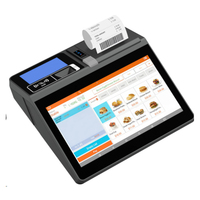 Système de point de vente tout-en-un avec écran tactile de 11,6 pouces, caisse enregistreuse, terminal de tablette POS, imprimante, logiciel NFC SDK pour les magasins de détail