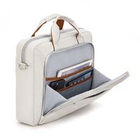 Sacoche multifonctionnelle pour ordinateur portable 14-15 pouces, en tissu Oxford imperméable, pour hommes et femmes, unisexe, à porter à l'épaule ou en bandoulière, mallette pour ordinateur