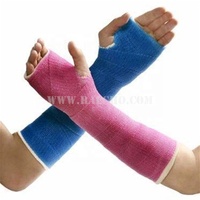 Bande de plâtre orthopédique en fibre de verre à bon prix, bandage en polyester, plâtre médical pour fracture, durcissement rapide, étanche, pour attelage