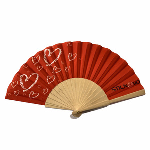 Éventails pliants en bois élégants à impression personnalisé<span class=keywords><strong>e</strong></span> Beckon pour événements au bord de la piscine, cours d'été et promotions - Product Image 2