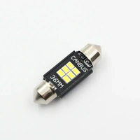 Ampoule LED FB019 Canbus sans erreur Festoon 31mm 36mm 39mm 42mm 12V 24V C5W 3020 6SMD pour éclairage intérieur de voiture et plaque d'immatriculation