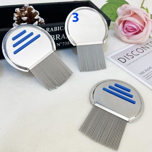 Peine portátil <span class=keywords><strong>de</strong></span> acero inoxidable para perros y gatos, cepillo <span class=keywords><strong>de</strong></span> depilación <span class=keywords><strong>de</strong></span> madera para <span class=keywords><strong>tratamiento</strong></span> <span class=keywords><strong>de</strong></span> pulgas y piojos, suministros <span class=keywords><strong>de</strong></span> limpieza <span class=keywords><strong>de</strong></span> belleza, venta al por mayor - Product Image 1