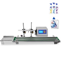 Machine de remplissage de bande transporteuse à quatre têtes de bonne performance/scellant d'emballage de pâte liquide cosmétique de fournisseur d'usine de la Chine