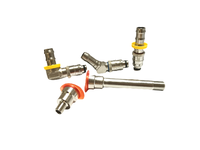 Raccord à verrouillage poussoir à Compression professionnel RPL08 connecteur d'eau connecteur de tuyau de compteur d'eau en laiton flexible pour tuyau