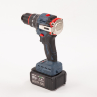 Jeu de tournevis électriques rechargeables sans fil 80Nm pour la maison Perceuse sans balais pour le bricolage Source d'alimentation à usage industriel en plastique