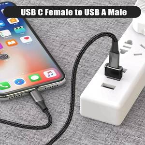 <b>USB</b> 3.0 A to <b>C</b> type female power <b>adapter</b>, with DC output, suitable for laptops, mobile phones, and cameras - Product Image 6