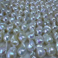 Perles d'eau douce naturelles, perles baroques, collier de perles d'eau douce, brins de perles, perles baroques d'eau douce, perle baroque naturelle