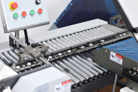 Machine de pliage automatique professionnelle haute vitesse, haute précision, multi-plis, 180 m/min, pompe, PLC Schneider, pour usines d'impression