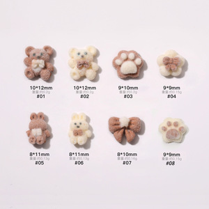 Venta caliente Halloween mezcla de colores Nail Art 3D Kawaii Sanrios dibujos animados lindos accesorios de resina Mini Kawaii Nail Charms <span class=keywords><strong>uñas</strong></span> postizas - Product Image 6