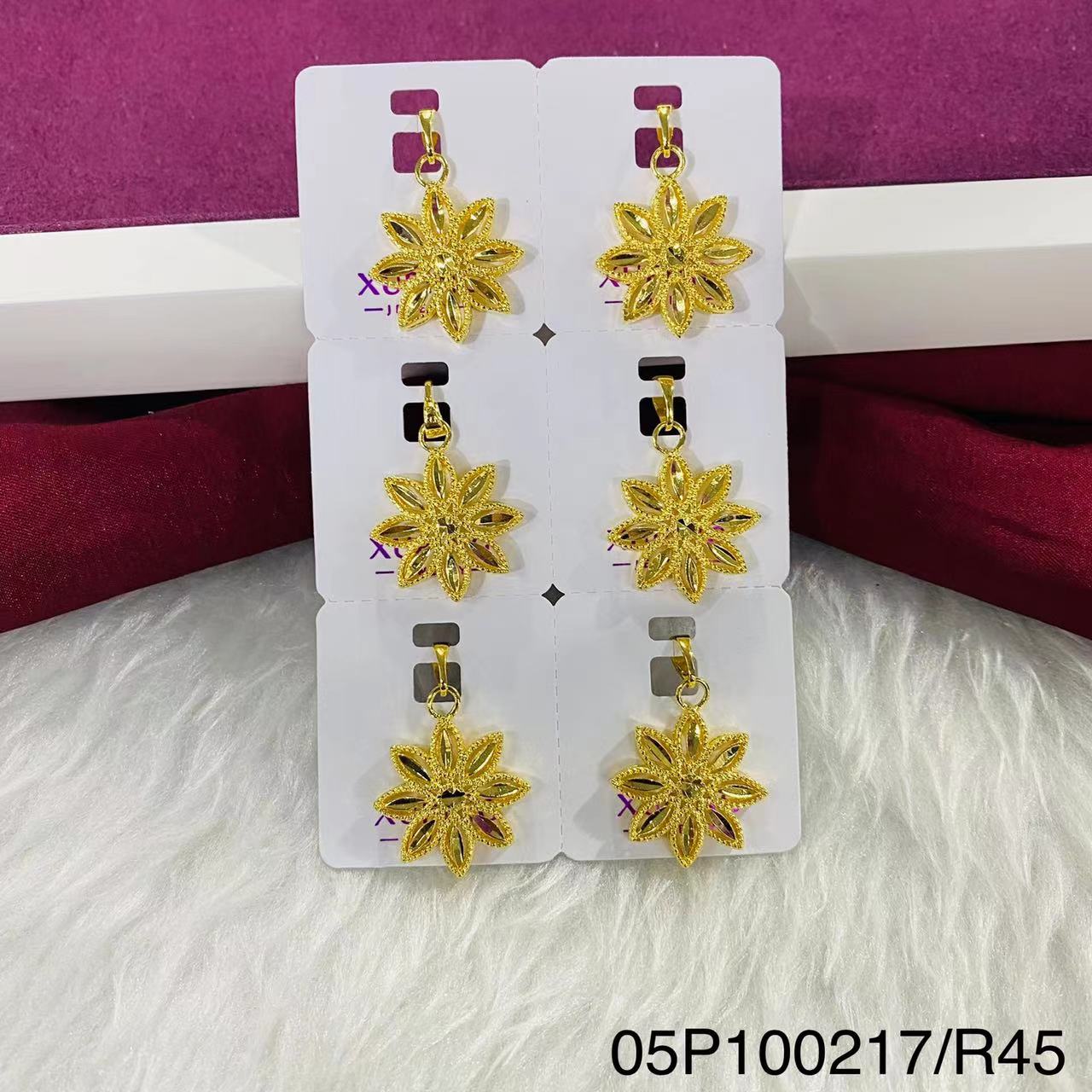 24k gold buddha pendant