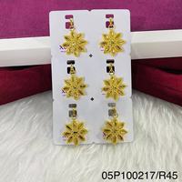 Bijoux de luxe, pendentifs en plaqué or 24k, personnalisés, en relief, Dragon, fleur de bouddha, bricolage, 212