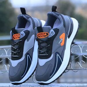 Zapatos Deportivos de Moda Otoñal con Cordones, Transpirables, con Suela Suave y Ligera para Hombre - Product Image 2