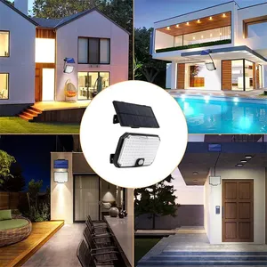 Lampu Led luar ruangan tahan air sistem pencahayaan rumah tenaga surya gudang malam daftar harga