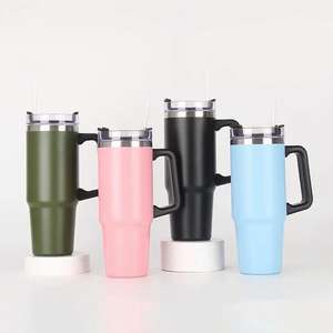 Topnovo Customized New <strong>Items</strong> Stainless Steel Wholesale <strong>Bulk</strong> 30 oz Tumbler With Handle - Product Image 1