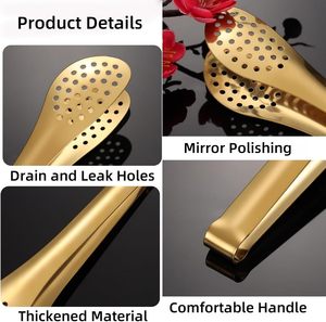 อุปกรณ์ทำครัว ที่คีบอาหาร ที่คีบสเต็ก ที่คีบบาร์บีคิว สแตนเลส 304 - Product Image 4