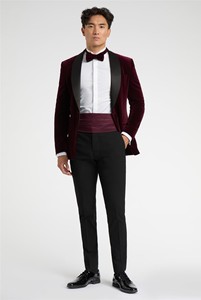 Blazer de Luxe en Velours pour <span class=keywords><strong>Homme</strong></span> 2026 – Nouvelle Tendance, <span class=keywords><strong>Veste</strong></span> en Velours Satiné pour Marié avec Pantalon à Boutonnage Simple, Costume de Mariage <span class=keywords><strong>Homme</strong></span>, <span class=keywords><strong>Smoking</strong></span> - Product Image 4
