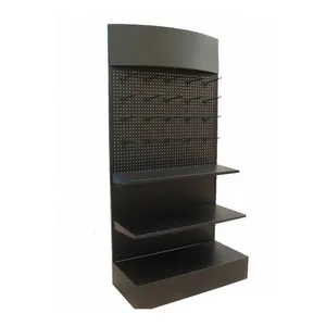 Customize Tool Shop Pegboard Display Storage Shelf Display Rack Stand