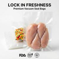 Sacs sous vide en plastique sans BPA, directement de l'usine, avec gaufrage, sacs sous vide en plastique sans BPA pour aliments