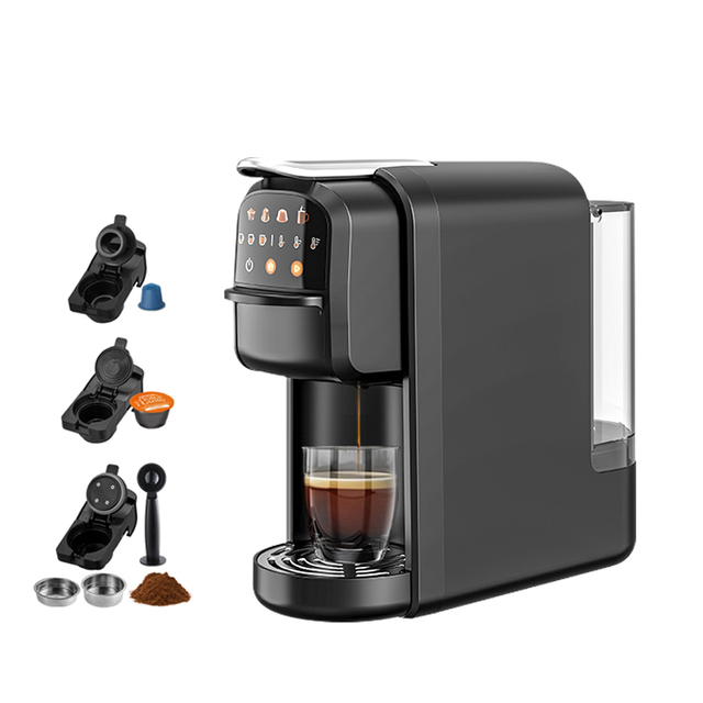 LCD Display 20Bar 3 in 1 Single Serve Coffee Maker 700ml Capsule Coffee Machine Coffee Maker