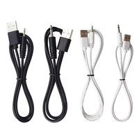 Kopfhörer 2,5mm Adapter Mono-Stecker 3,5mm Männlicher Aux-Audiostecker auf USB 2.0 Männliches USB-Kabel