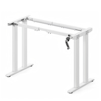 Bureau de travail électrique moderne réglable en hauteur pour ordinateur, poste de travail assis-debout, table de travail pour personnel, mobilier de bureau