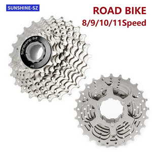 <span class=keywords><strong>Cassette</strong></span> para <span class=keywords><strong>Bicicleta</strong></span> <span class=keywords><strong>de</strong></span> Carretera OEM SUNSHINE, 8-12 Velocidades, Piñón Libre para Buje HG 11-23T/25T/28T/30T/32T/34T/36T - Product Image 2