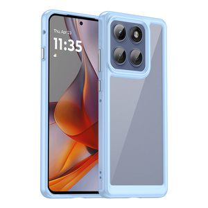 <span class=keywords><strong>Singstar</strong></span> fábrica 2,0mm de espesor acrílico Tpu híbrido fundas de teléfono móvil para Motorola Edge 60 Pro cubierta dura transparente - Product Image 1