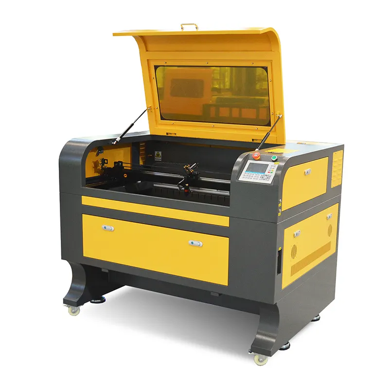 Factory price laser cutting machines 90*60 130w co2 cutting machine80w 6090 with exchange