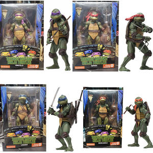 Edizione Premium NECA <span class=keywords><strong>Tartarughe</strong></span> Ninja Action Figure in PVC dal Film del 1990 Edizione Limitata con Articolazioni Mobili Modello Decorativo - Product Image 6