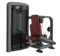 Rameur hydraulique Smooth Glide Fitness à cylindres, ergomètre multi-angles à charge par pignon, ensemble complet d'équipements pour salle de sport
