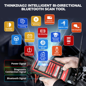 THINKCAR THINKDIAG 2 Herramienta de Diagnóstico OBD2 de Sistema Completo, Codificación CAN FD, Herramienta de Escaneo Bidireccional - Product Image 5