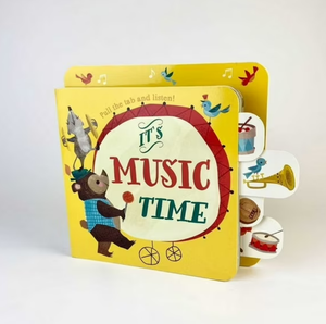 Livre musical à languettes sonores - <span class=keywords><strong>C</strong></span>'<span class=keywords><strong>est</strong></span> l'heure de la musique - Product Image 1