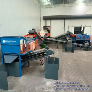 E-Abfall-Schredder Kunststoff produkte Fabrik-Zerkleinerung maschine 1600 Doppelwellen-Kunststoff-Schredder Metall