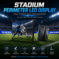 Mur vidéo LED extérieur P10 de haute qualité pour périmètre de stade, étanche IP65, avec protection par masque souple, pour centre commercial et ascenseur, garantie 5 ans