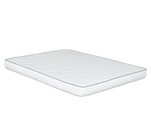 Reversible Full Size Queen Foam <b>Mattress</b> in a Box High-density Comfort Foam Double-Sided Quilted Modern White - Product Image 4